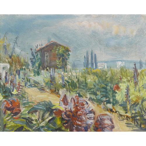 HANNI BAY : Gartenpartie bei Bern (DOBIASCHOFSKY AUKTIONEN AG)