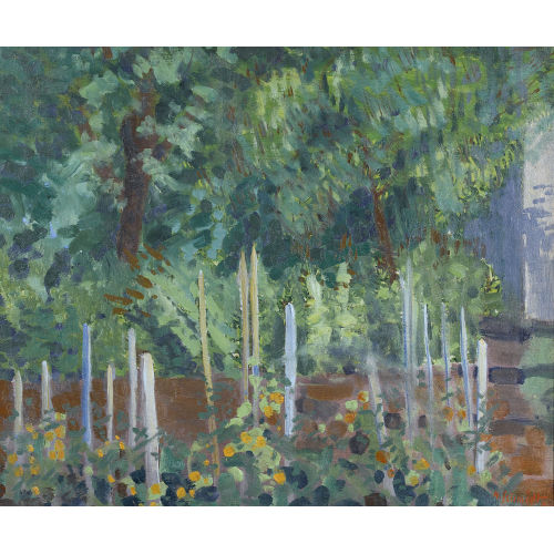 ALBERT SCHMIDT : Sommerliche Gartenpartie (DOBIASCHOFSKY AUKTIONEN AG)