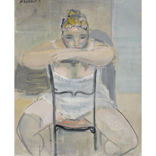 MAURICE BARRAUD : Fille penseuse (DOBIASCHOFSKY AUKTIONEN AG)