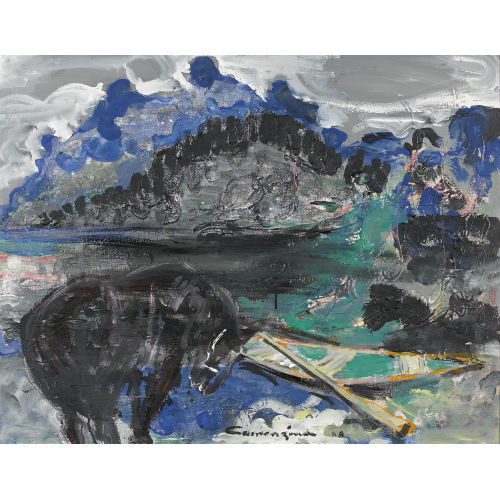 BALZ CAMENZIND : 'Engadin' (DOBIASCHOFSKY AUKTIONEN AG)