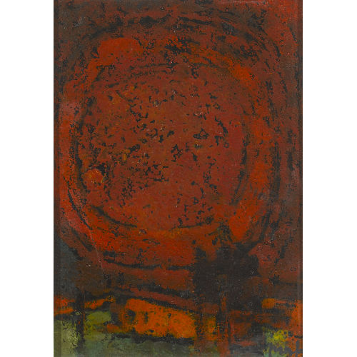 WALTER MAFLI : Abstrahierte Landschaft (DOBIASCHOFSKY AUKTIONEN AG)