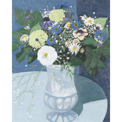 KATHY (EIGTL. THYS-BILL THYS : Stillleben mit Wiesenblumen in einer Vase (DOBIASCHOFSKY AUKTIONEN AG)