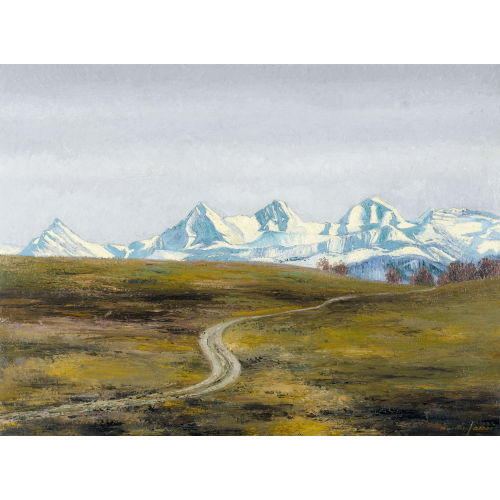 MARCUS JACOBI : Herbstliche Ansicht von Eiger, M�nch und Jungfrau (DOBIASCHOFSKY AUKTIONEN AG)
