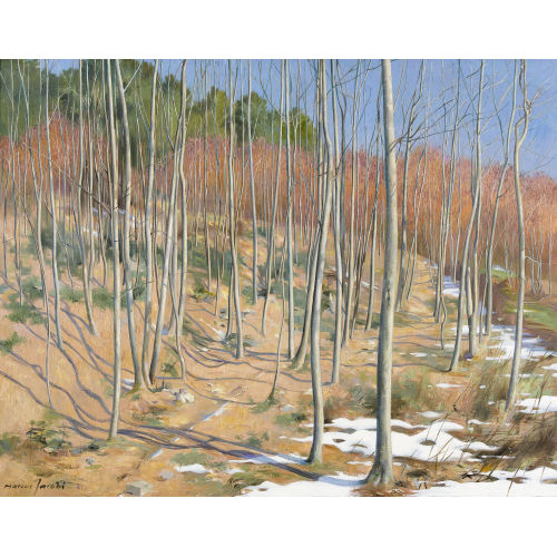 MARCUS JACOBI : Herbstliche Waldpartie (DOBIASCHOFSKY AUKTIONEN AG)
