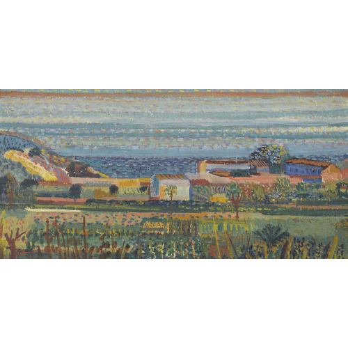 SERGE BRIGNONI : Landschaft bei Tossa (DOBIASCHOFSKY AUKTIONEN AG)
