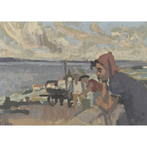 EUGEN FR�H : 'Abend im Lavaux' (DOBIASCHOFSKY AUKTIONEN AG)