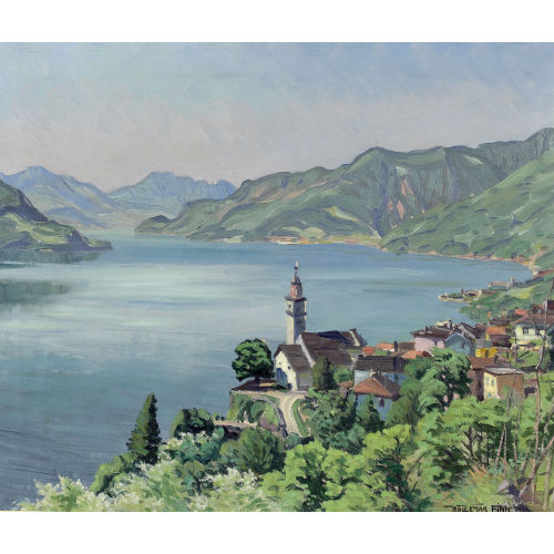 WALDEMAR THEOPHIL FINK : 'Fr�hsommermorgen' (DOBIASCHOFSKY AUKTIONEN AG)