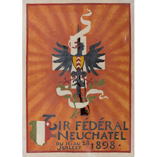 PAUL BOUVIER : 'Tir F�d�ral de Neuch�tel 1898' (DOBIASCHOFSKY AUKTIONEN AG)