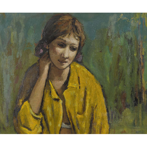 JEANNE) JANEB� (EIGTL. BARRAUD-PELLET : Portr�t einer Frau (DOBIASCHOFSKY AUKTIONEN AG)
