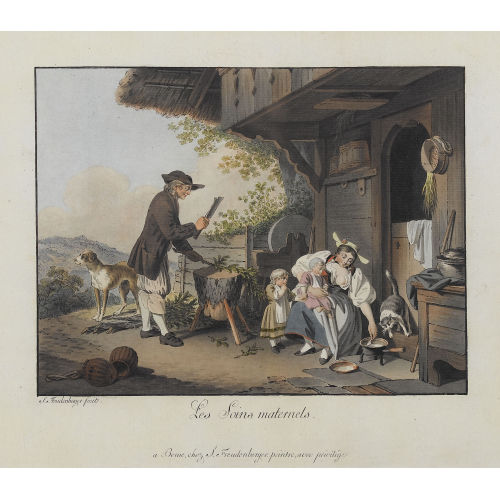 SIGMUND FREUDENBERGER : 'Les Soins maternels' (DOBIASCHOFSKY AUKTIONEN AG)