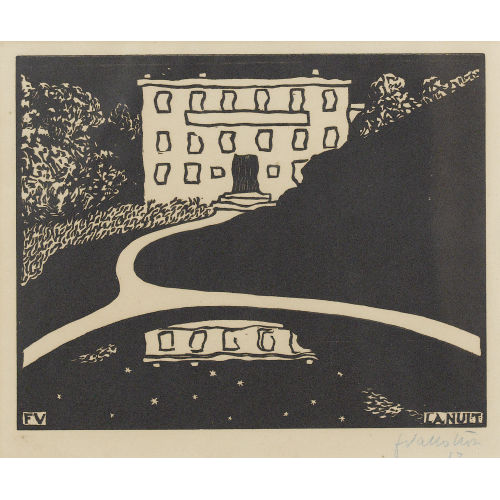 F�LIX VALLOTTON : 'La nuit' (DOBIASCHOFSKY AUKTIONEN AG)