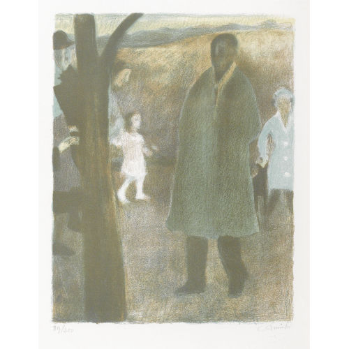 CUNO AMIET : 'Der Spaziergang' (DOBIASCHOFSKY AUKTIONEN AG)