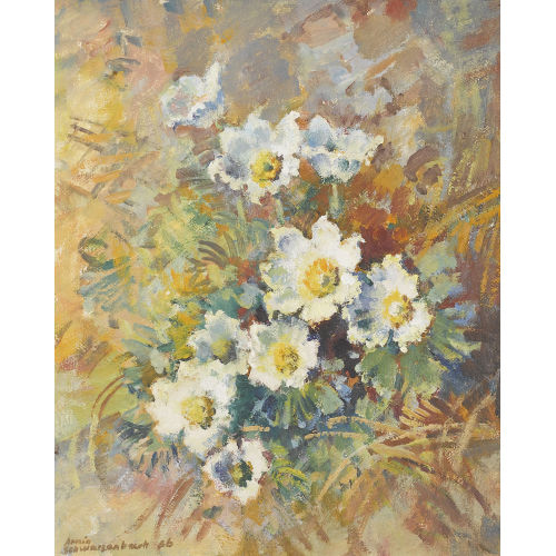 ARMIN SCHWARZENBACH : Blumenstillleben (DOBIASCHOFSKY AUKTIONEN AG)