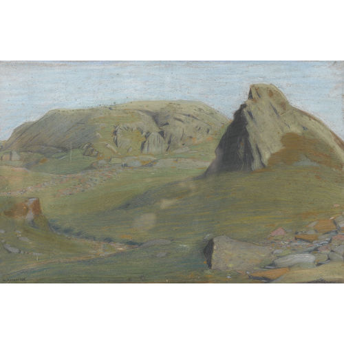 JEAN PHILIPPE �DOUARD ROBERT : Berglandschaft im Sommer (DOBIASCHOFSKY AUKTIONEN AG)