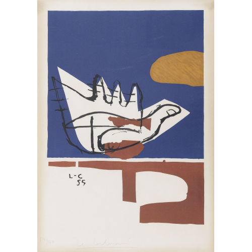 CHARLES-�DOUARD) LE CORBUSIER (EIGTL. JEANNERET : 'La main ouverte' (DOBIASCHOFSKY AUKTIONEN AG)
