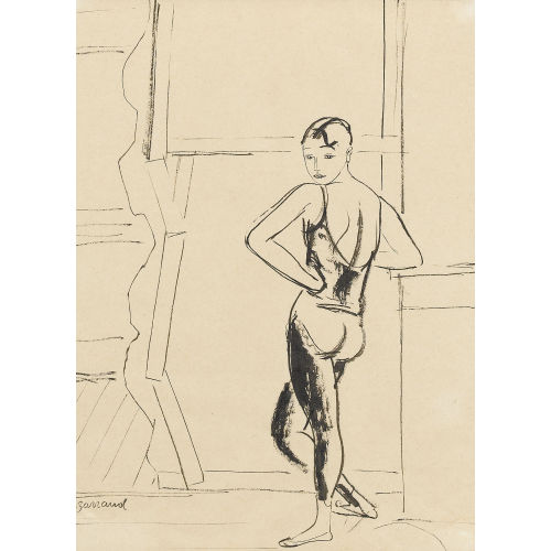 MAURICE BARRAUD : Danseuse (DOBIASCHOFSKY AUKTIONEN AG)