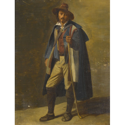 L�OPOLD LOUIS ROBERT : Bildnis eines Briganten (DOBIASCHOFSKY AUKTIONEN AG)