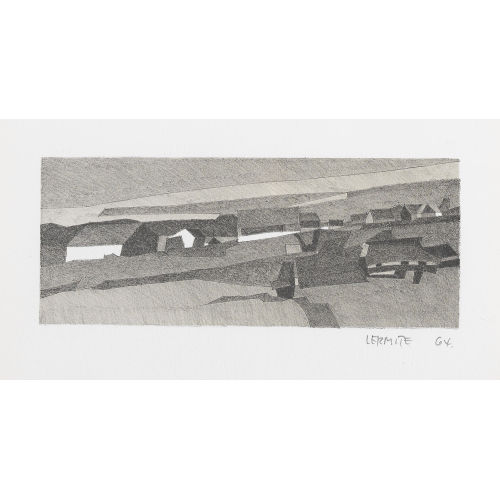 JEAN-PIERRE (EIGTL. SCHMID LERMITE : 'Avant l′hiver / Au Petit-Cachot' (DOBIASCHOFSKY AUKTIONEN AG)