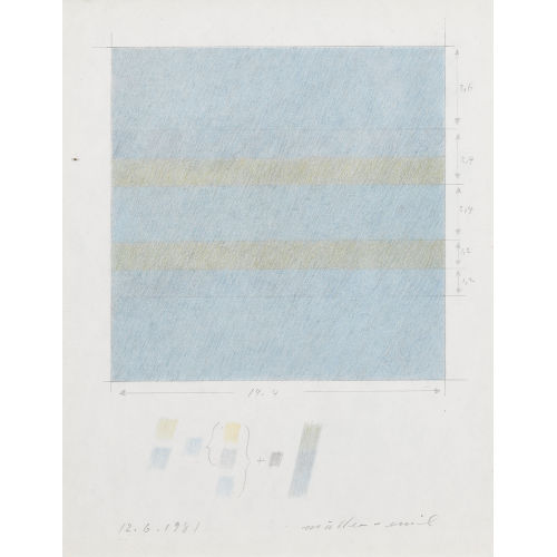EMIL M�LLER : 'Translokation XVIII' (DOBIASCHOFSKY AUKTIONEN AG)
