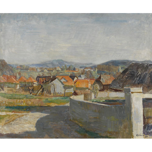 WALTER CL�NIN : 'Landschaft bei Bern' (DOBIASCHOFSKY AUKTIONEN AG)