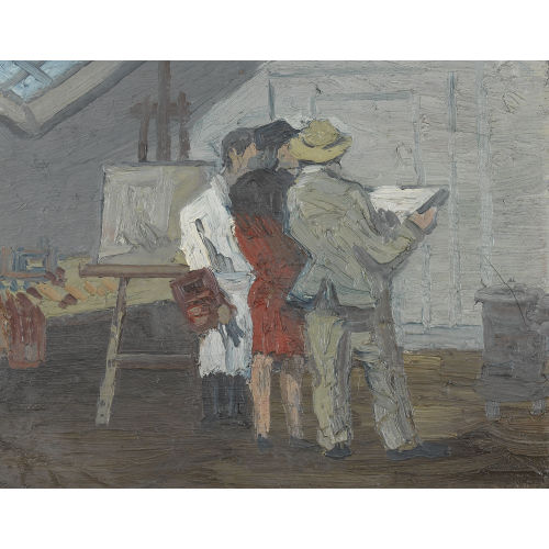 WALTER SCHNEIDER : 'Im Atelier' (DOBIASCHOFSKY AUKTIONEN AG)