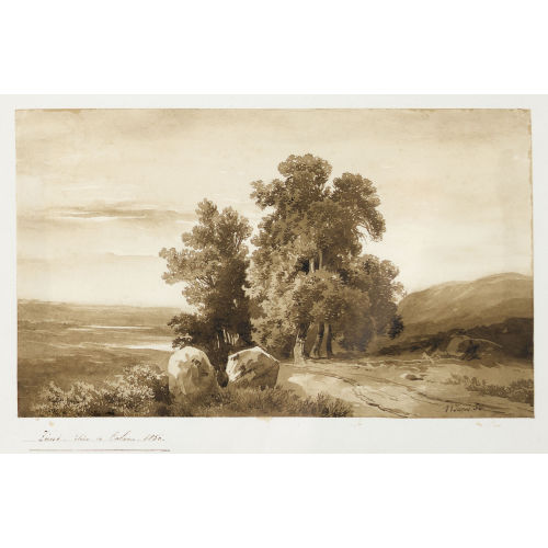 ROBERT Z�ND : Weite Landschaft mit B�umen (DOBIASCHOFSKY AUKTIONEN AG)