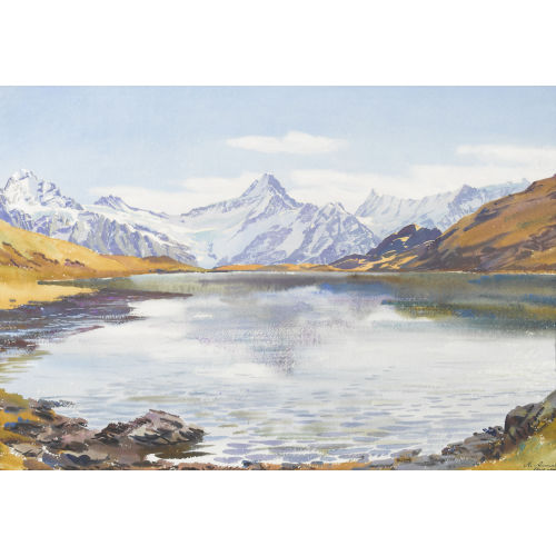 KARL ANNELER : 'Bachalpsee' (DOBIASCHOFSKY AUKTIONEN AG)