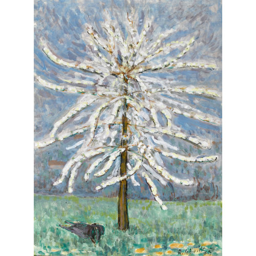 ALBERT SCHMIDT : Bl�hender Obstbaum (DOBIASCHOFSKY AUKTIONEN AG)