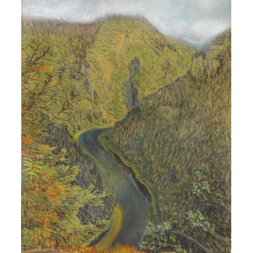CHARLES L′EPLATTENIER : Herbstliche Doubslandschaft (DOBIASCHOFSKY AUKTIONEN AG)