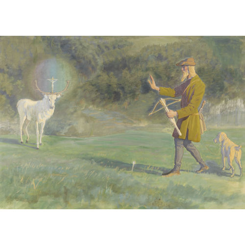 ERNST KREIDOLF : 'Hubertus III' (DOBIASCHOFSKY AUKTIONEN AG)