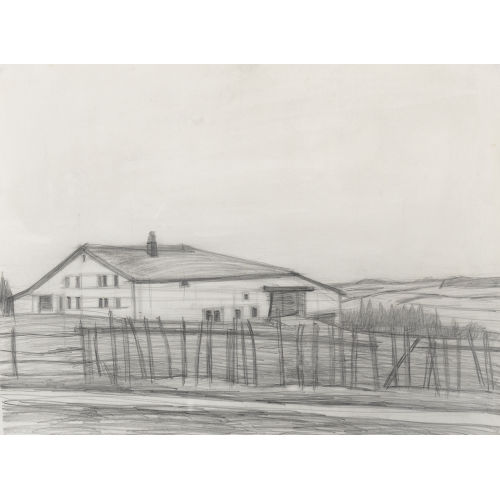ALBERT SCHNYDER : Bauernhaus im Jura (DOBIASCHOFSKY AUKTIONEN AG)