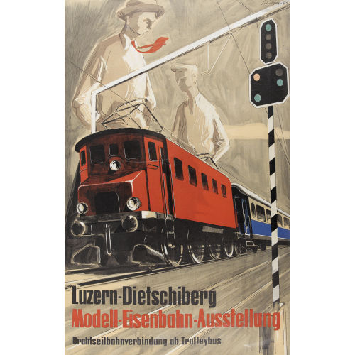 HANS SCHILTER : 'Luzern-Dietschigberg...' (DOBIASCHOFSKY AUKTIONEN AG)