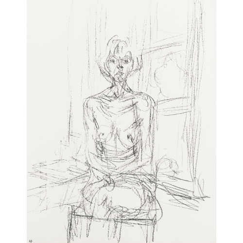 ALBERTO GIACOMETTI : 'Paris sans fin Nr. 43' (DOBIASCHOFSKY AUKTIONEN AG)