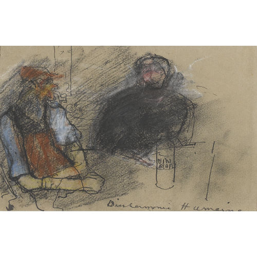 ERNST) COGHUF (EIGTL. STOCKER : 'Disharmonie humaine' (DOBIASCHOFSKY AUKTIONEN AG)