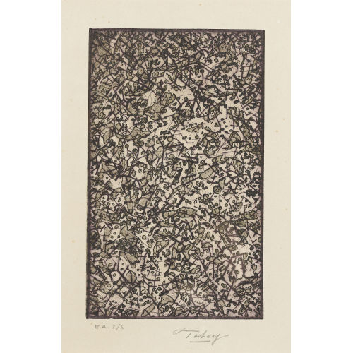 MARK TOBEY : 'Ground of confidence' (DOBIASCHOFSKY AUKTIONEN AG)