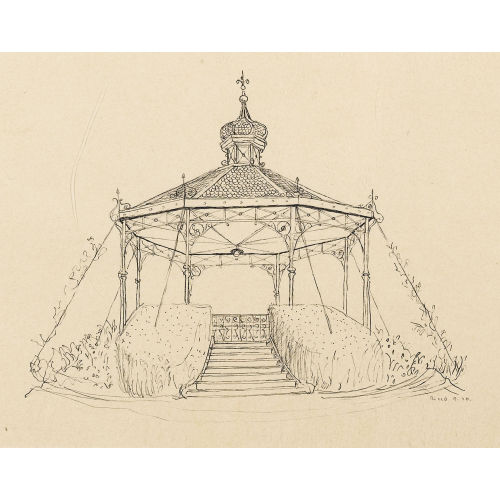 ERICH) RICCO (EIGTL. WASSMER : Pavillon (DOBIASCHOFSKY AUKTIONEN AG)