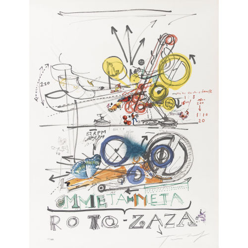 JEAN TINGUELY : 'Roto-Zaza' (DOBIASCHOFSKY AUKTIONEN AG)