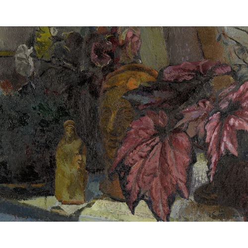 CUNO AMIET : 'Stillleben mit B�ste' (DOBIASCHOFSKY AUKTIONEN AG)