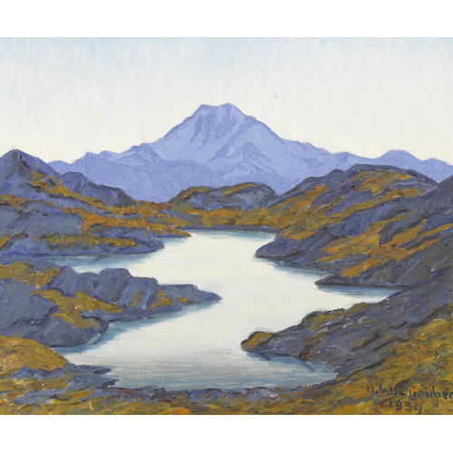 ULRICH WILHELM Z�RICHER : 'Fletschhorn' (DOBIASCHOFSKY AUKTIONEN AG)