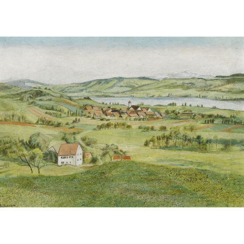 ADOLF DIETRICH : 'Landschaft bei Oehningen' (DOBIASCHOFSKY AUKTIONEN AG)