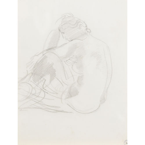 MAURICE BARRAUD : Jeune femme (DOBIASCHOFSKY AUKTIONEN AG)