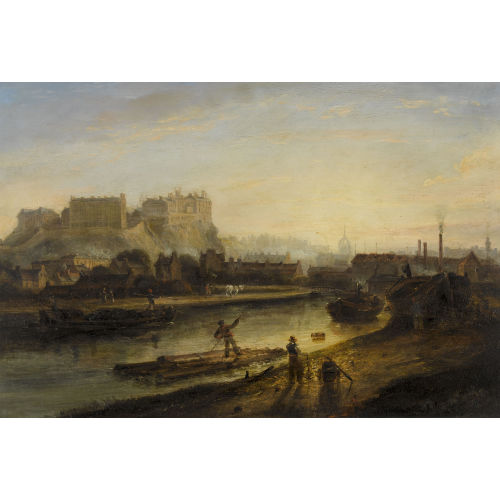 ALEXANDER NASMYTH : 'View of Edinburgh Castle' (DOBIASCHOFSKY AUKTIONEN AG)