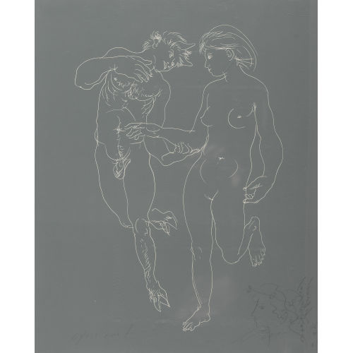 HANS ERNI : 'Faun und Bacchantin I' (DOBIASCHOFSKY AUKTIONEN AG)