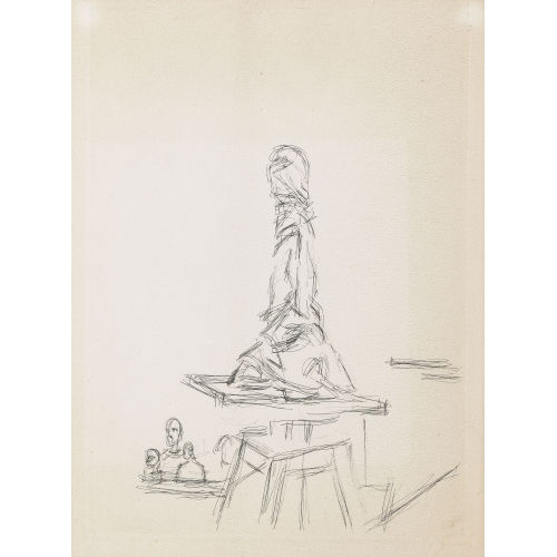 ALBERTO GIACOMETTI : 'Studio with the turntable' (DOBIASCHOFSKY AUKTIONEN AG)