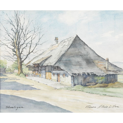 PIERRE CH╢TILLON : 'G�mlingen' (DOBIASCHOFSKY AUKTIONEN AG)