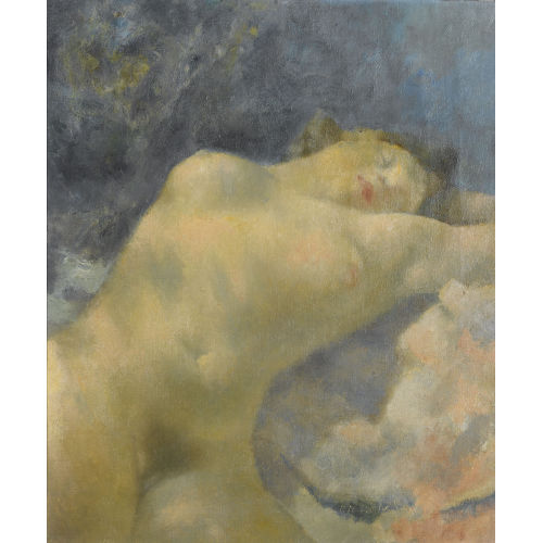 RODOLPHE TH�OPHILE BOSSHARD : Nu couch� (DOBIASCHOFSKY AUKTIONEN AG)