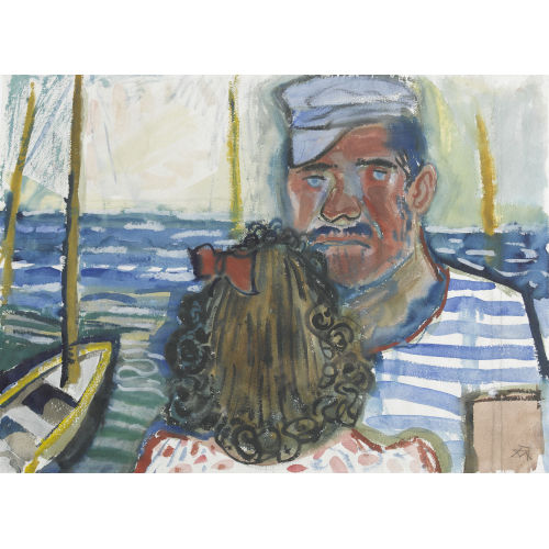 OTTO DIX : 'Matrose und M�dchen II' (DOBIASCHOFSKY AUKTIONEN AG)