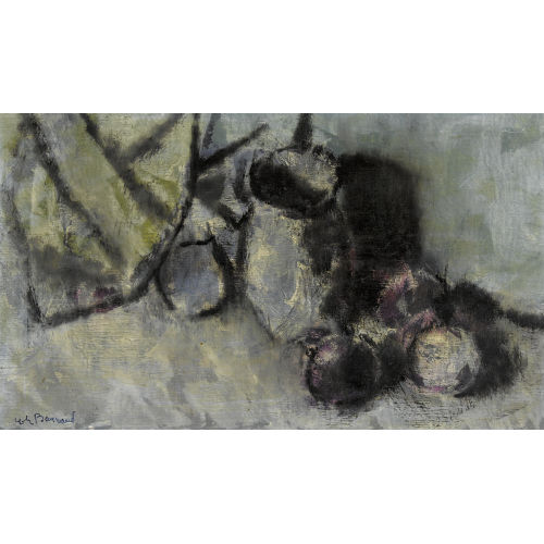 CHARLES PAUL REYNOLD BARRAUD : Stillleben mit Fr�chten und Vase (DOBIASCHOFSKY AUKTIONEN AG)