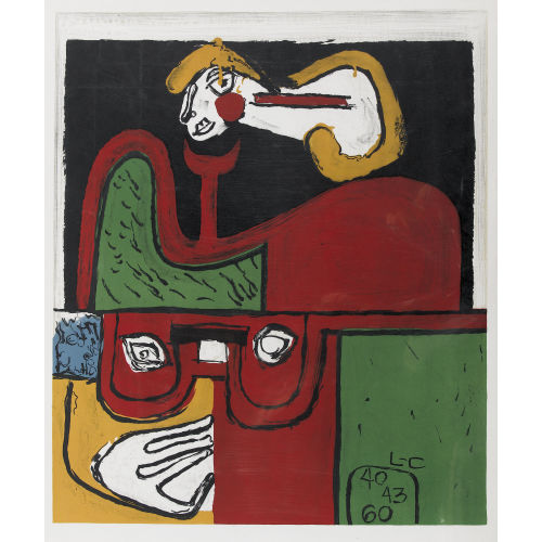 CHARLES-�DOUARD) LE CORBUSIER (EIGTL. JEANNERET : 'Portrait' (DOBIASCHOFSKY AUKTIONEN AG)