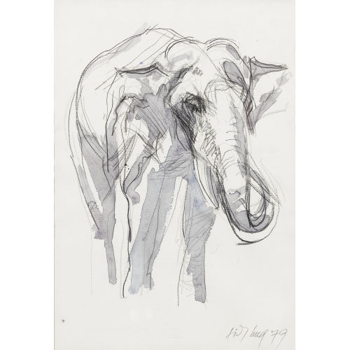 FRITZ HUG : Elefant (DOBIASCHOFSKY AUKTIONEN AG)